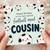 Cousin Birthday Card, Football Mad Happy Birthday Card