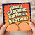 Brother Birthday Card, Have a Cracking Birthday Brother Funny Card