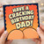 Dad Birthday Card, Have a Cracking Birthday Dad Funny Humorous Card