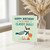 Funny Seagull Birthday Card - 'Happy Birthday to a Very Classy Gull!' Pun, Party Hat & Heart Sunglasses, Chips Illustration - Humorous Coastal Theme for Friends & Family