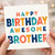 Brother Birthday Card, Happy Birthday Awesome Brother Card