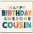 Cousin Birthday Card, Happy Birthday Awesome Cousin