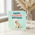 Happy Floofin' Birthday Card - Cute Puppy Dog with Confetti - Funny Pun for Dog Lovers, Friends and Family