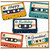 Granddad Birthday Card, Retro Cassette Tape Design