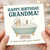 Happy Birthday Grandma Card - Grandma's Happy Place Bathtub Illustration, Cute Granny Birthday - Sit Back and Relax, You've Earned It
