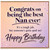 Nan Birthday Card, Best Nan Ever Birthday Card