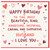 Husband Birthday Card, Happy Birthday to the Most Beautiful Kind Handsome Inspiring Caring and Supportive Husband I Love You