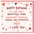 Wife Birthday Card, Happy Birthday to My Beautiful Wife, Romantic Love You Card