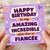 Fiancée Birthday Card, Happy Birthday to My Amazing Older Than Me Fiancée