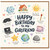 Girlfriend Birthday Card, Happy Birthday To My Girlfriend Cute Illustrated Card
