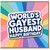 Husband Birthday Card, World's Gayest Husband Happy Birthday Card