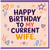 Wife Birthday Card, Happy Birthday to My Current Wife, Funny Birthday Card for Wife