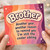 Brother Birthday Card, Funny Cooler Sibling Card