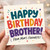 Brother Birthday Card, From Brother's Favourite
