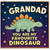 Grandad Birthday Card, You Are My Favourite Dinosaur Card