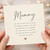 Mummy Birthday Card, Sentimental Thank You Card for Mum, My Mummy My Hero