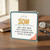 Son Birthday Card, What A Great Person You’ve Turned Out To Be Proud Message Card