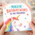 Daughter Birthday Card, Magical Birthday Wishes Unicorn Rainbow Card