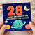 28th Birthday Sister Card, Happy Birthday to the Best Sister in the Universe