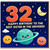 32nd Birthday Card for Sister, Happy Birthday to the Best Sister in the Universe Space Card