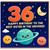36th Birthday Card for Sister, Happy Birthday to the Best Sister in the Universe, Cute Space Theme