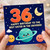 36th Birthday Card for Sister, Happy Birthday to the Best Sister in the Universe, Cute Space Theme