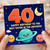 40th Birthday Card for Sister, Happy Birthday to the Best Sister in the Universe Space Card