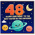 48th Birthday Card for Sister, Happy Birthday to the Best Sister in the Universe, Space Theme Card