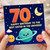70th Birthday Card for Sister, Happy Birthday to the Best Sister in the Universe