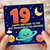19th Birthday Card for Daughter, Happy Birthday to the Best Daughter in the Universe Space Design