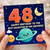 48th Birthday Card for Daughter, Happy Birthday to the Best Daughter in the Universe Space Theme Card