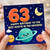 63rd Birthday Card for Auntie, Happy Birthday to the Best Auntie in the Universe Card