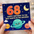 68th Birthday Card for Auntie, Happy Birthday to the Best Auntie in the Universe Space Theme Card
