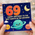 69th Birthday Card for Auntie, Happy Birthday to the Best Auntie in the Universe Card