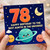 Auntie 78th Birthday Card, Happy Birthday to the Best Auntie in the Universe Space Theme