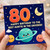 80th Birthday Card for Auntie, Happy Birthday to the Best Auntie in the Universe Space - Themed Card