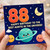 Auntie 88th Birthday Card, Happy Birthday to the Best Auntie in the Universe, Cute Space Theme