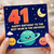 41st Birthday Card for Mum, Happy Birthday to the Best Mum in the Universe
