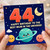 44th Birthday Card for Mum, Happy Birthday to the Best Mum in the Universe