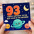 93rd Birthday Card for Mum, Happy Birthday to the Best Mum in the Universe Card