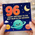 96th Birthday Card for Mum, Happy Birthday to the Best Mum in the Universe