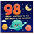 98th Birthday Card for Mum, Happy Birthday to the Best Mum in the Universe Space Theme