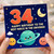 34th Birthday Card for Niece, Happy Birthday to the Best Niece in the Universe