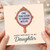 Funny Daughter Birthday Card - 'One Year Closer to Turning Into Me' Mirror Design - From Mum or Dad - Happy Birthday to My Daughter