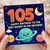 Nanny 105th Birthday Card, Happy Birthday to the Best Nanny in the Universe Space Themed Card