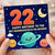 22nd Birthday Card for Granddaughter, Happy Birthday to the Best Granddaughter in the Universe