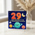 29th Birthday Card for Granddaughter, Happy Birthday to the Best Granddaughter in the Universe Space Theme Card