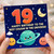 19th Birthday Cousin Card, Happy Birthday to the Best Cousin in the Universe