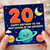 20th Birthday Card for Cousin, Happy Birthday to the Best Cousin in the Universe Space Card
