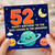52nd Birthday Card for Cousin, Space Themed Happy Birthday Card